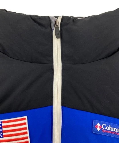 Columbia x ATMOS Collaboration Kingston Canal Text Jacket Men's Size M Blue image 3
