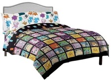 Pikachu "Kanto Favorites" Kids Reversible Bed Set-W558258133, W32436874783