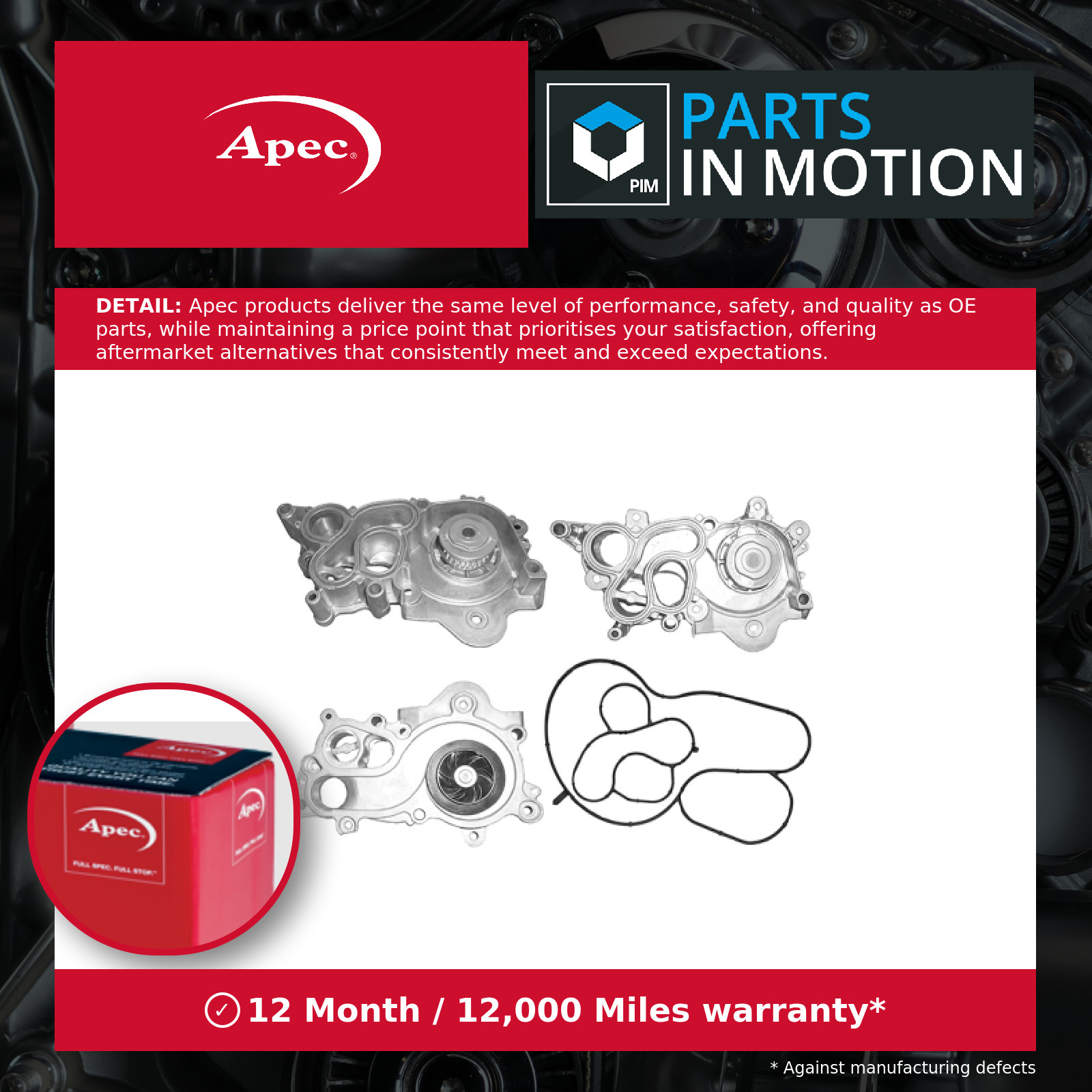 For SKODA RAPID 2012 to 2022 WATER PUMP - Image 10