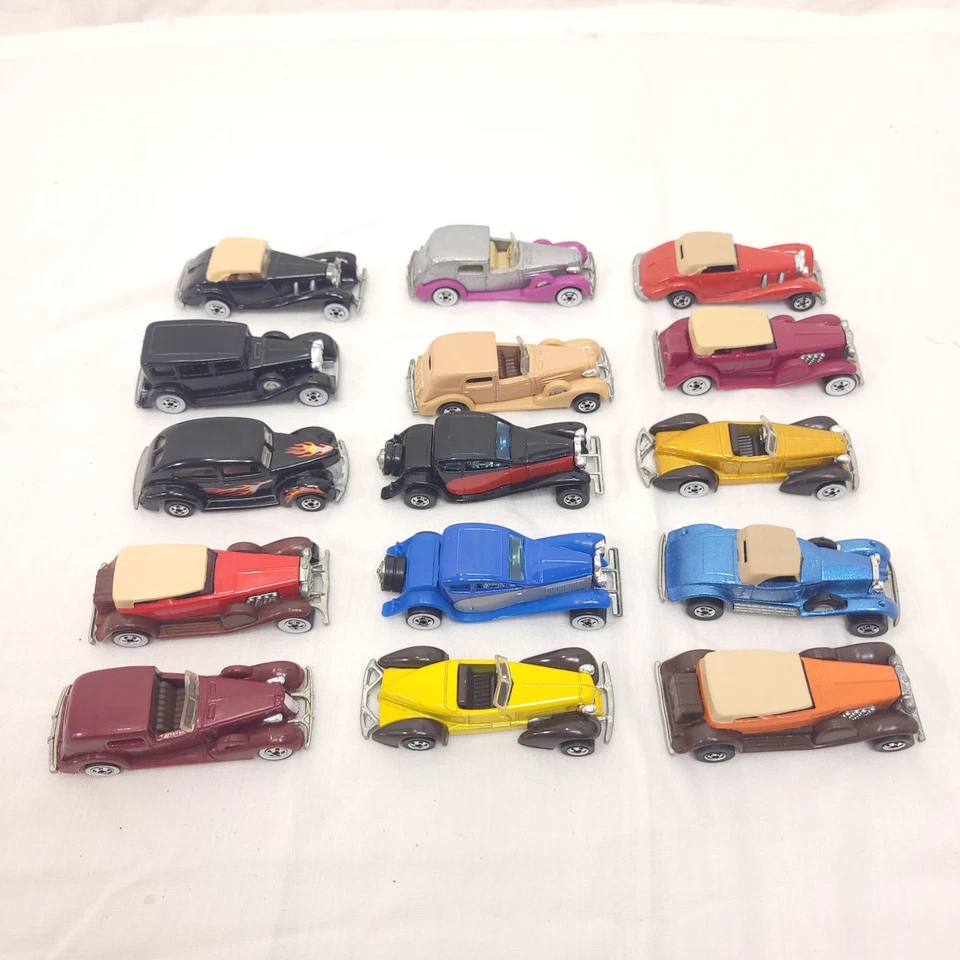 Vintage Hot Wheels Blackwall & Whitewall Lot of 15 Classic Cars Very Good VGC - Image 2 of 4