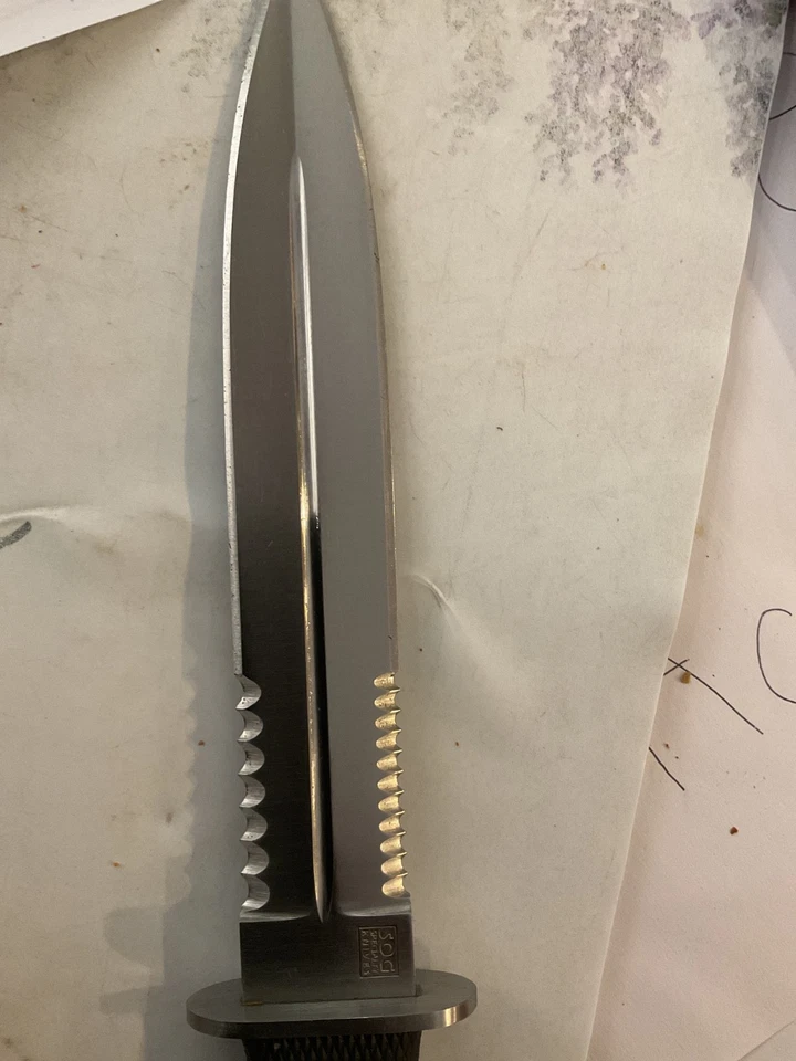 SOG Original Desert Dagger SOG with original sheath. - Image 2 of 3