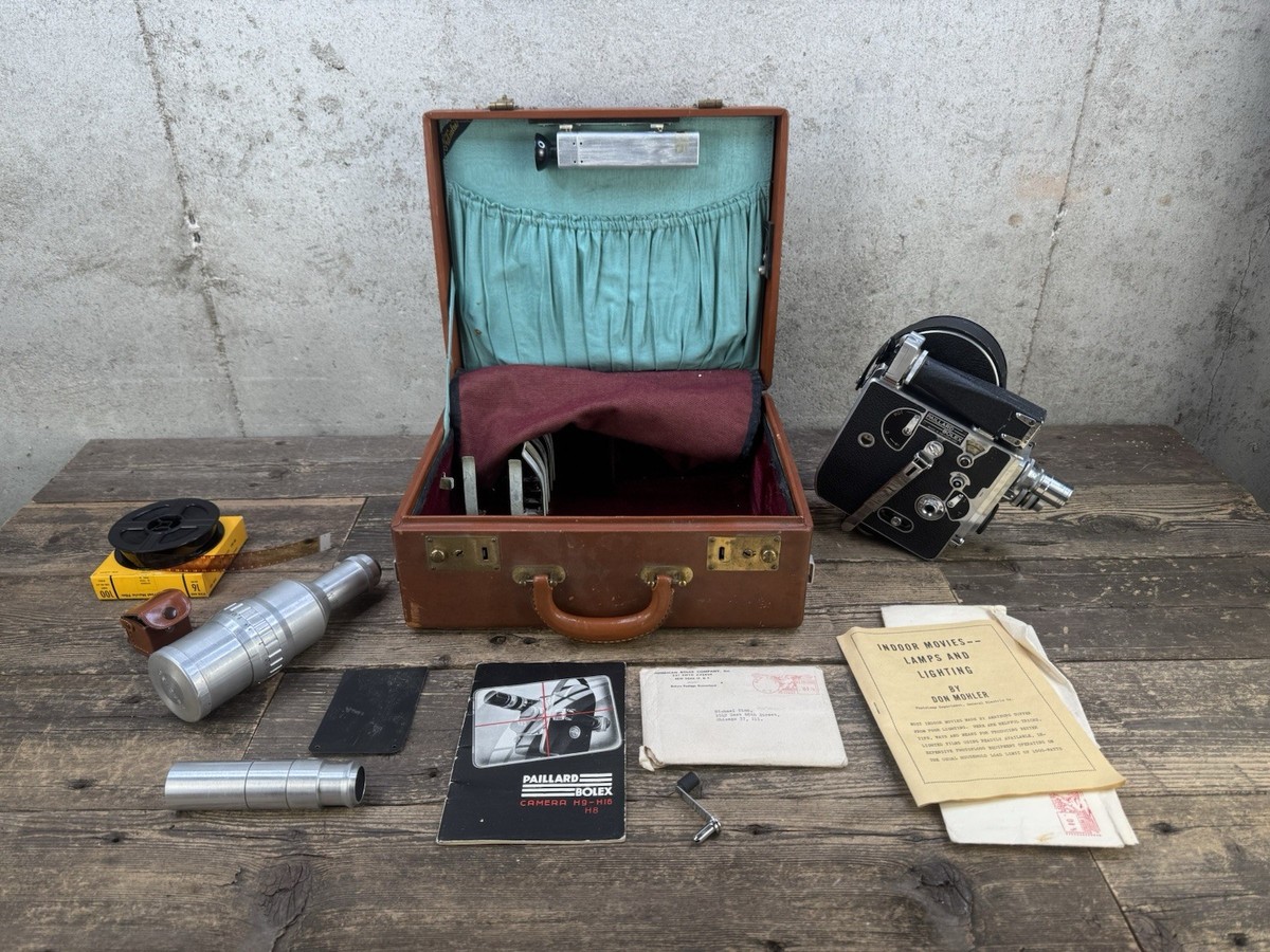 Paillard Bolex H9 H16 H8 Vintage Camera Set | eBay