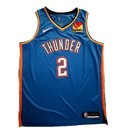 MVP Shai Gilgeous-Alexander SIGNED OKC Thunder Finals Basketball Jersey- JSA COA — photo 3