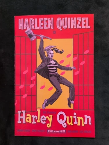 HARLEY QUINN #16 ELVIS HOMAGE VARIANT JAIL HOUSE ROCK 1