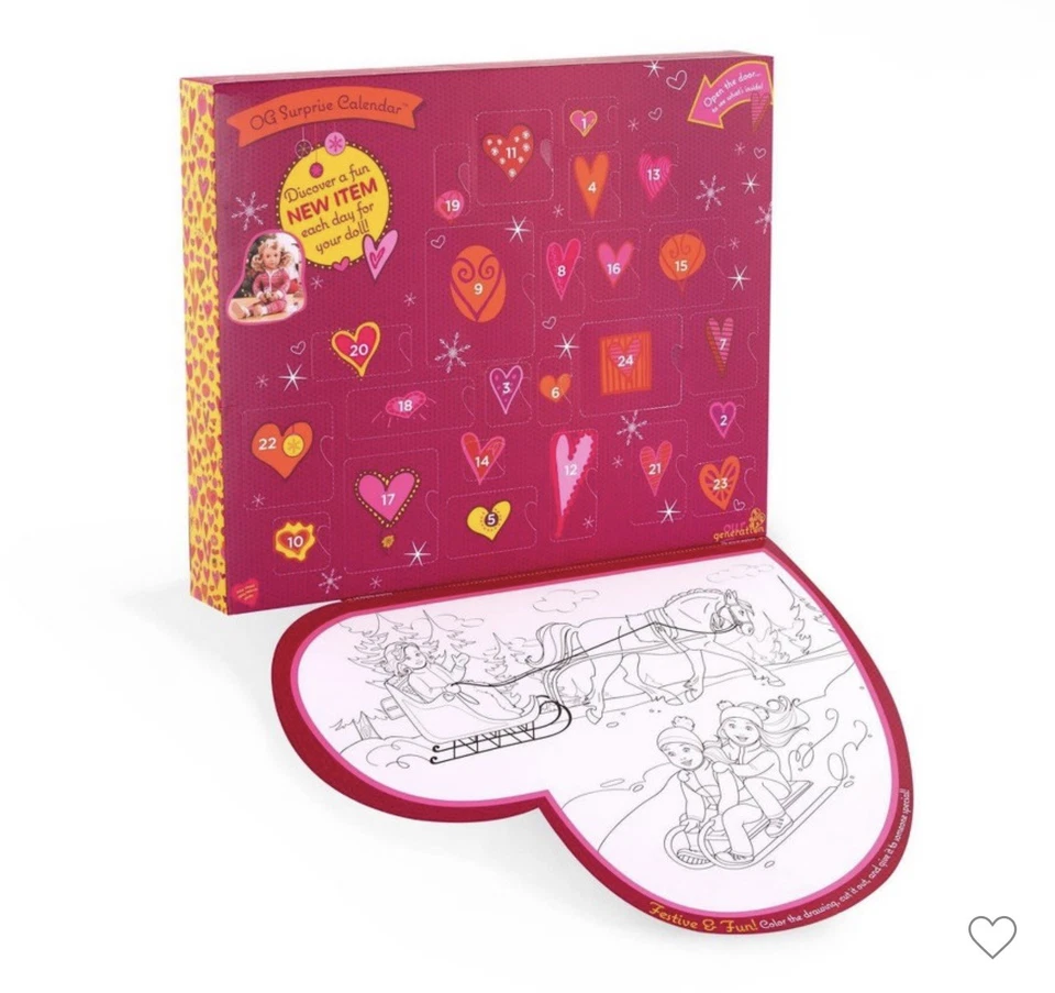 Our Generation Holiday Surprise Advent Calendar For 18" Dolls - New & Ships - Image 3 of 4