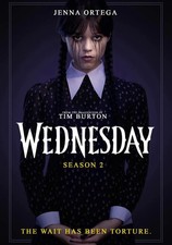 Wednesday   Season 2   DVD  2-Disc Set  English Audio Free Shipping