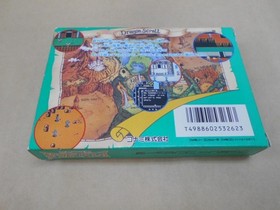 Dragon Scroll RC823 Nintendo Famicom FC Japanese Game Cartridge Box Manual Used