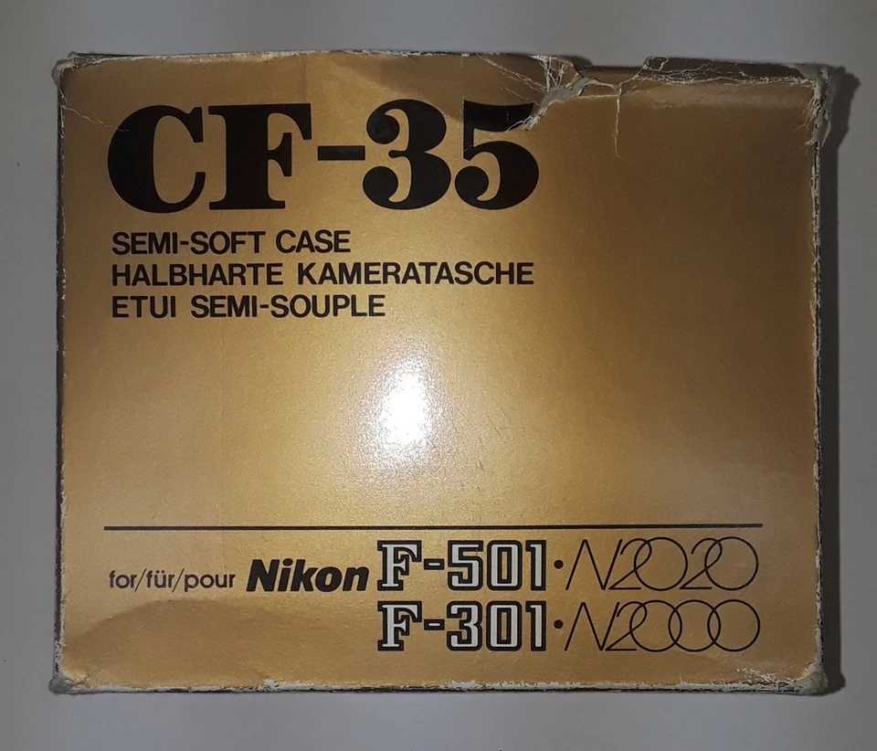 Estuche semiblando Nikon CF-35 (¡TOTALMENTE NUEVO!) Foto 2 de 4