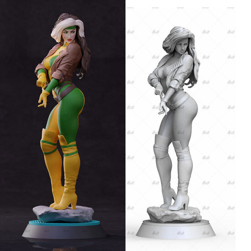 Rogue X-Men 3D Printing Unpainted Figure Model GK Blank Kit Rogue X-Men 3D Printing Unpainted Figure Model GK Blank Kit