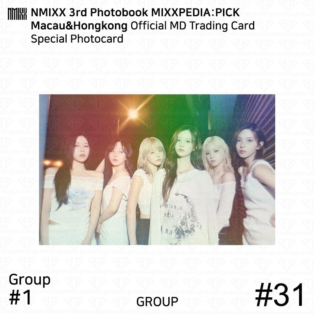 NMIXX Photobook MIXXPEDIA:PICK Macau & Hongkong Official MD NMIXX Photobook MIXXPEDIA:PICK Macau & Hongkong Official MD
