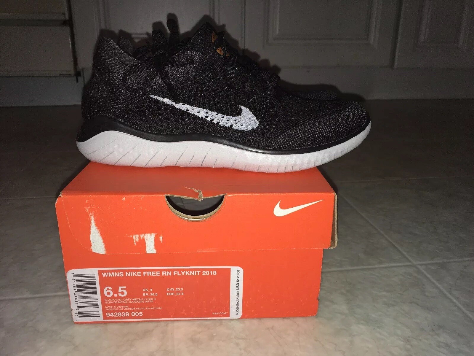 nike free rn dorados