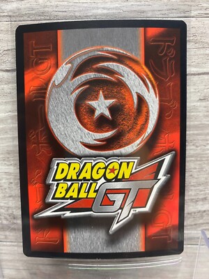 Dragon Ball GT Z 2004 CCG TCG HOLO FOIL Rare #54 Orange Hurricane