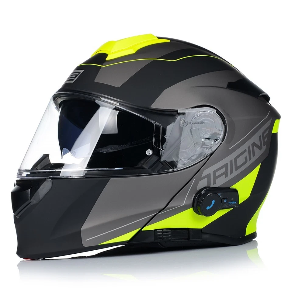 Origine Motorradhelm mit Bluetooth Klapphelm Motorrad Modular Helm XS - XL - Bild 2 von 4