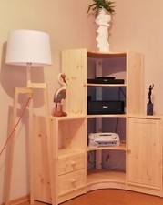 Eckregal Regal Bücherregal Holz Kiefer massiv flexibel & erweiterbar