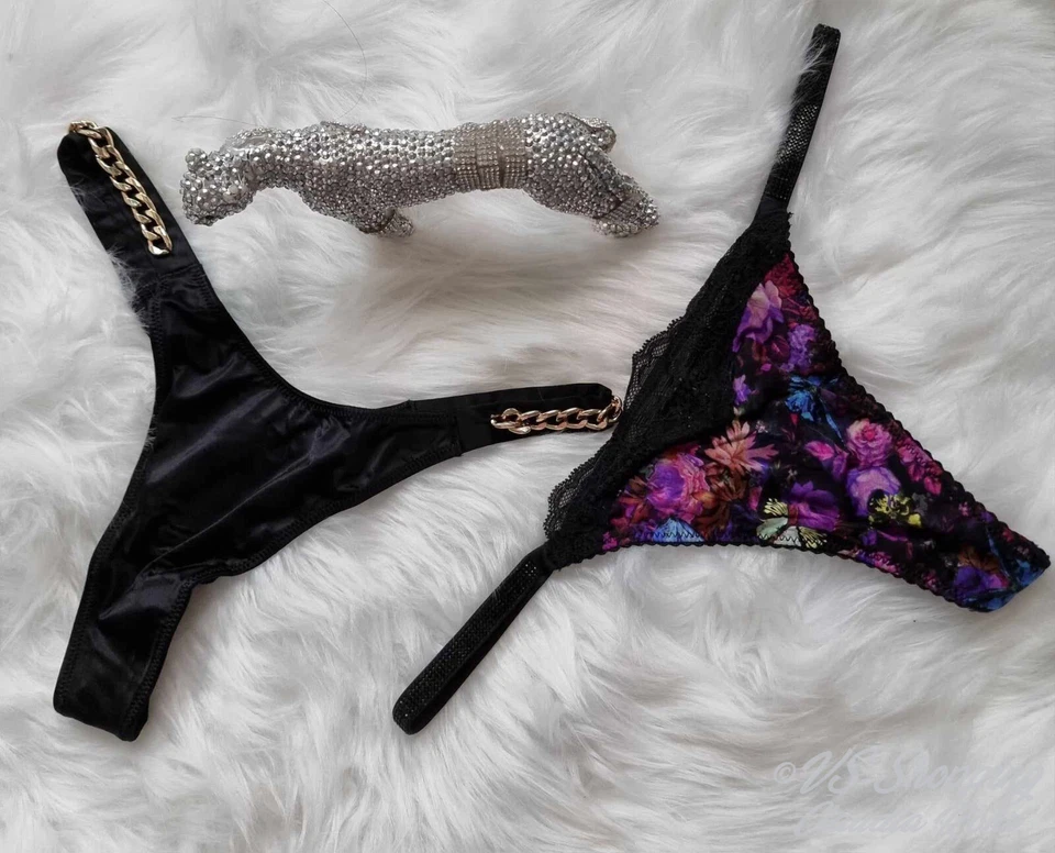 Victoria's Secret*Very Sexy*String*Kettenriemen*Strass*Spitze*Gr S, M, L**KP 29€ - Bild 2 von 3