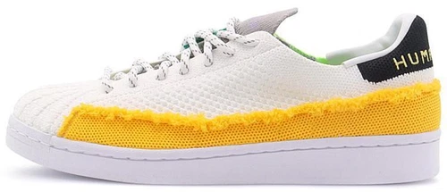 adidas Pharrell x Superstar Patchwork - White