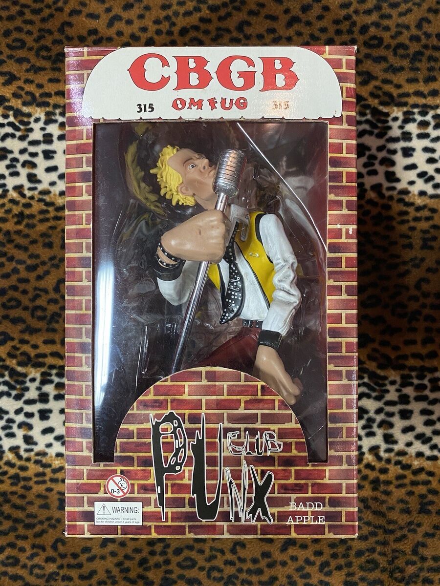 Vintage Badd appLe CBGB Sex Pistols Johnny Rotten Toy Punk Vintage Badd appLe CBGB Sex Pistols Johnny Rotten Toy Punk