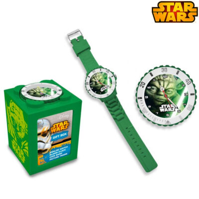 STAR WARS Orologio Adulto Obi-Wan Kenobi – Analogo Al Quarzo, Cassa 42mm, Bracciale Bicolore