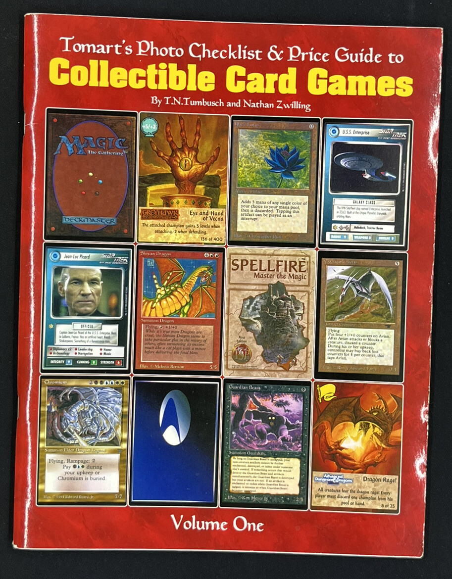 COLLECTIBLE CARD GAMES~TOMART’S PHOTO CHECKLIST & PRICE GUIDE~VOLUME 1