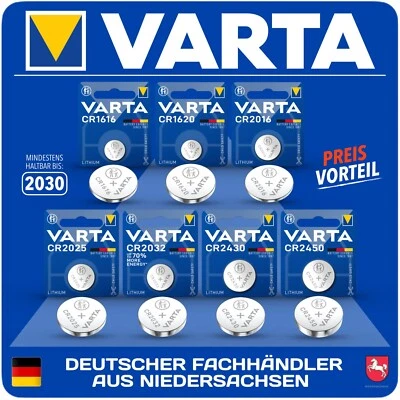 Baterías Varta CR 2032 CR 2025 CR 2016 CR 2430 CR 2450 CR 1620 +NUEVAS+ MHD 2030+