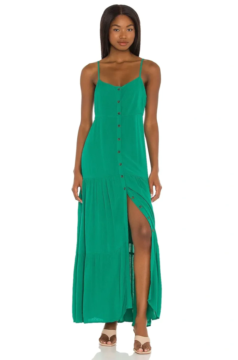 Sanctuary Traveler Tiered Maxi Dress (XXS, Dark palm) Retail $159 | eBay UK Sanctuary Traveler Tiered Maxi Dress (XXS, Dark palm) Retail $159 | eBay UK
