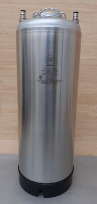 AEB NSF 5 Gal Ball Lock Keg Soft Drink Pre-Mix & Post-Mix Container P/N 29749PS