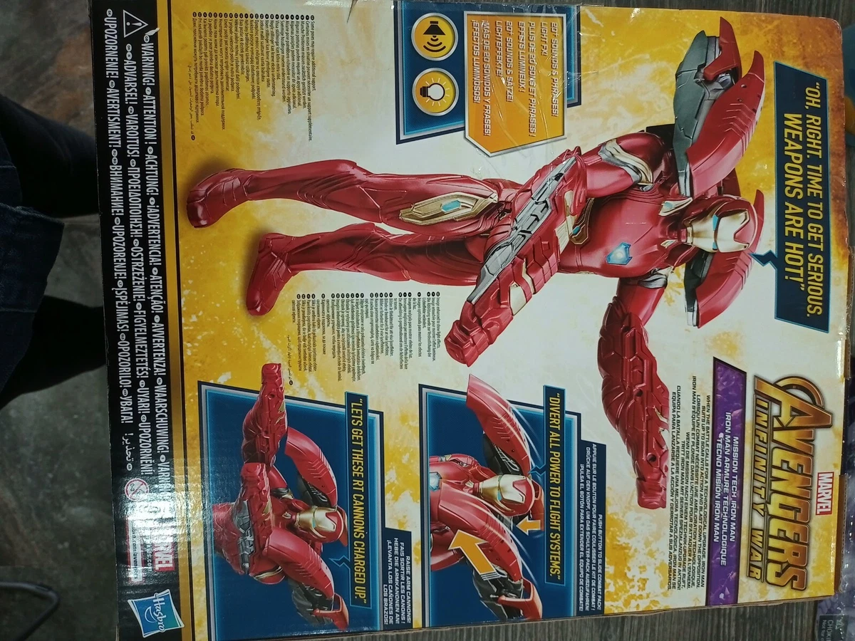 Avengers infinity war mission tech iron man hotsell