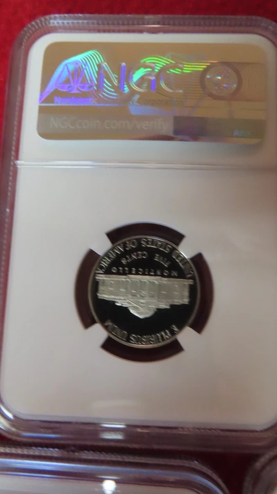 2018 D JEFFERSON NICKLE NGC  PR PF 70 from Silver 10 coin set - Image 4 of 4