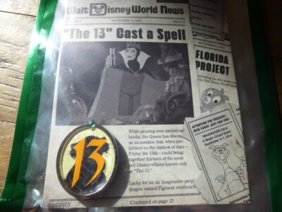 Disney Trading 20 Jahre Pin Trading Extra! Extra! Pin & Litho 2010-2014 ''13''