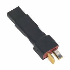 JR Futaba Female to Deans Nylon T Plug Male No Wires Adapter RC Lipo Battery FPV