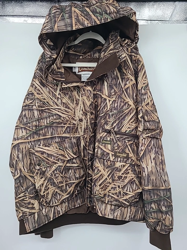 Gamehide Stormhide Plus Mossy Oaks Hunting Jacket Mens Size 2XL Camo Coat Rain - Image 2 of 4
