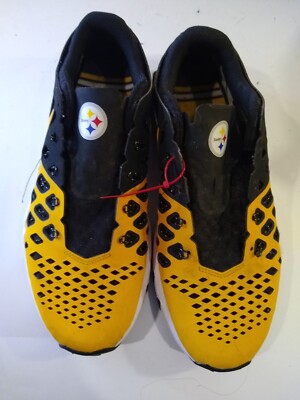 Nike NFL Pittsburgh Steelers Shoes Black Gold Yellow 848587