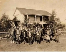Group Of Old West Cowboys Posing 1880S Vintage Rare Find Western 8x10 PHOTO PRI
