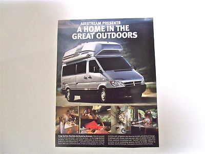 AIRSTREAM COLLECTABLE Westfalia Dealer Retail Sales Brochure