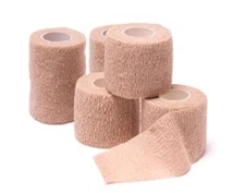 10 ct Flexible Cohesive Bandages By Pro Advantage P154010 1" x 5yds