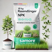 10kg Rasendünger NPK 16-5-11 Turbowachstum g...