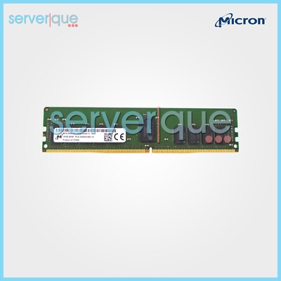 MTA18ASF2G72PDZ-3G2 Micron 16GB PC4-25600 DDR4-3200MHz ECC Reg Dual Rank Memory
