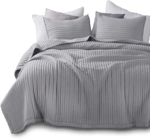 KASENTEX Quilt-Bedding-Coverlet-Blanket-Set, Machine Washable, Ultra Soft, Light - Picture 1 of 21