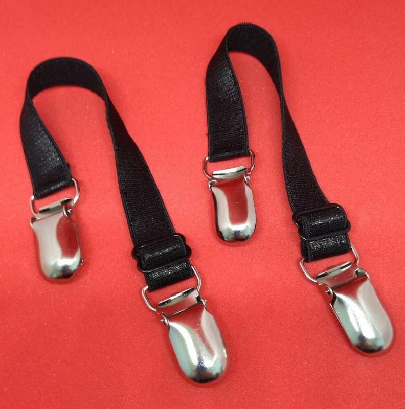 7,49€/Stk 2 Strumpfhalter einfach 14-21 cm, Clip Strapshalter Strumpfband 013 - Bild 2 von 4