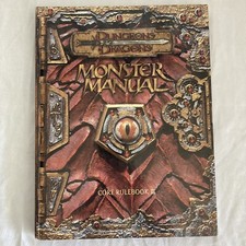Dungeons & Dragons MONSTER MANUAL Core Rulebook III Hardcover Book