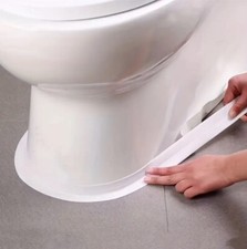 10.6FT PVC Self Adhesive Caulk Sealing Strip Tape For Kitchen Wall Sink Toilet