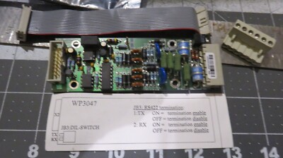 Mita-Teknik WP3047 RS422 INTERFACE 9723047 JB3:DIL Switch NEW
