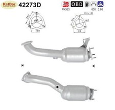 ✅ Katalysator Audi A6 C6, 2.7/3.0 TDI, 120/140/155/176kW, Automatik, Euro 5