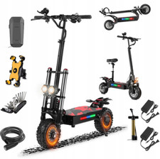 6000W electric scooters 60V 38AH 11" E-Scooter Foldable Dual Motor 85KM/H