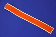 Orange  6" X 60" Vinyl Windshield Banner Decal Racing Strip Blank  Sticker