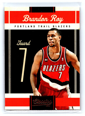 2010-11 Panini Classics Basketball 43 Brandon Roy Portland Trail Blazers