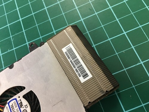 MSI GS60 Ghost MS-16H4 15.6" Laptop Cooling CPU Fan W/ Heatsink E322600110A - Photo 2/2