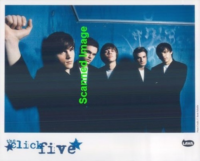 #ad #ad Press Photo: CLICK FIVE 8x10 Color $16.00