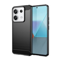 Carbon Case SchutzhüLle FüR Xiaomi Redmi Note 13 5G, Schwarz