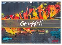 Graffiti (Wandkalender 2027 Din A3 Quer), Calvendo Monatskalender